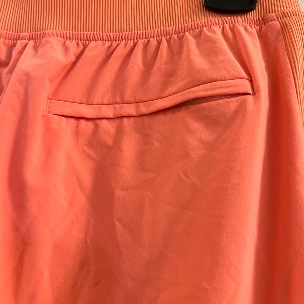 Athleta Brooklyn Ankle Athletic Stretch Pants Sunset Glow Coral za. View 6
